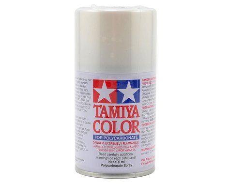 Pintura en aerosol Tamiya PS-57 Lexan blanco perla (100 ml)