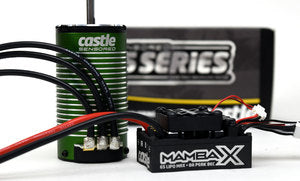 Mamba X ESC resistente al agua de 25,2 V y motor con sensor de 1515-2200 KV, combo de E-Buggy