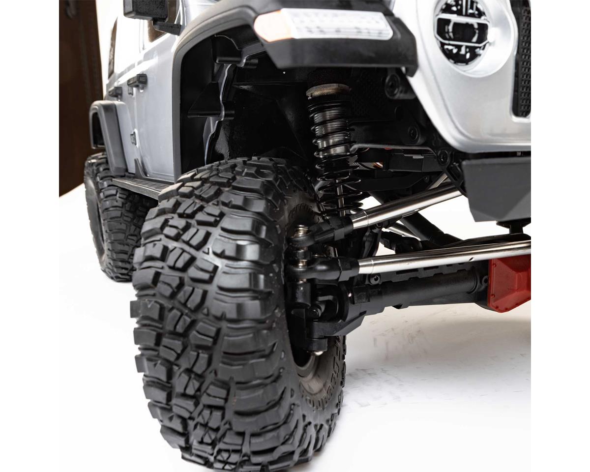 Axial SCX6 Jeep JLU Wrangler 1/6 4WD RTR Eléctrico Rock Crawler (Plata) con DX3 Ra