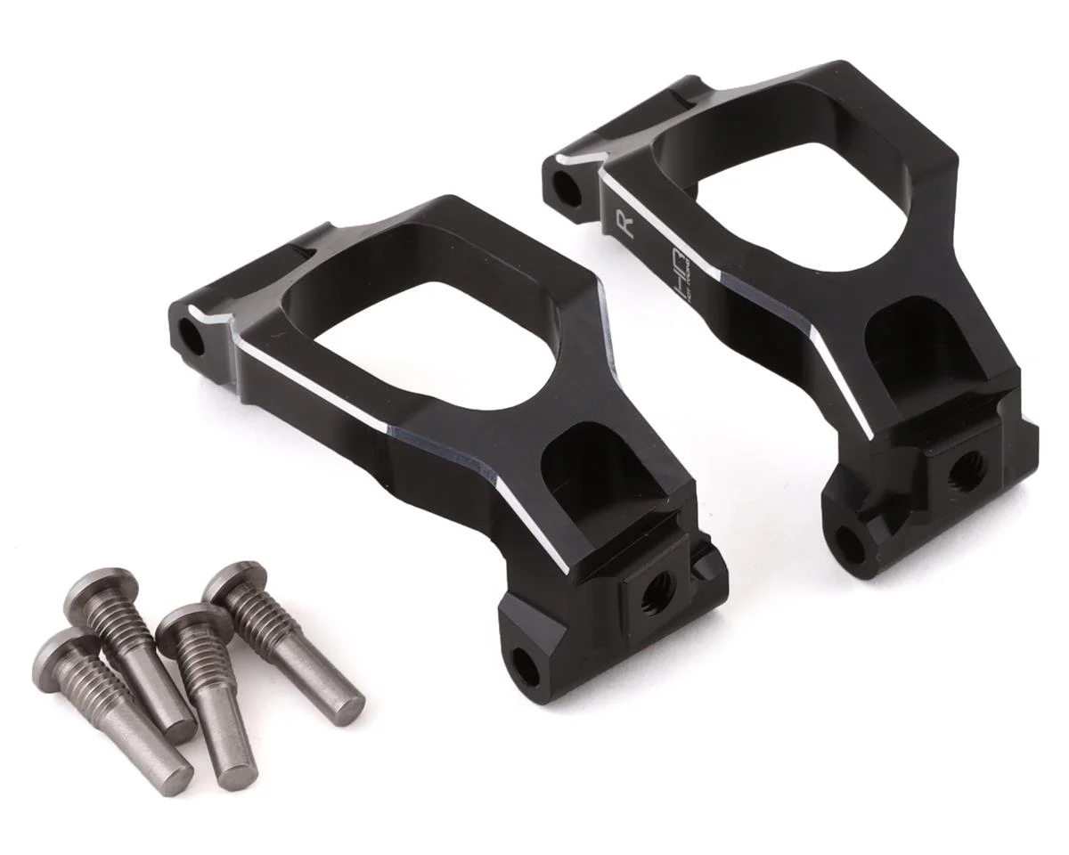 Hot Racing MXX1901 Traxxas Maxx Aluminum C-Hub Caster Blocks (Black) (2)