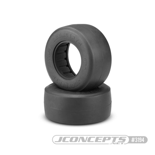 JConcepts Hotties Street Eliminator SCT Drag Racing Rear Tires (2) (Green)