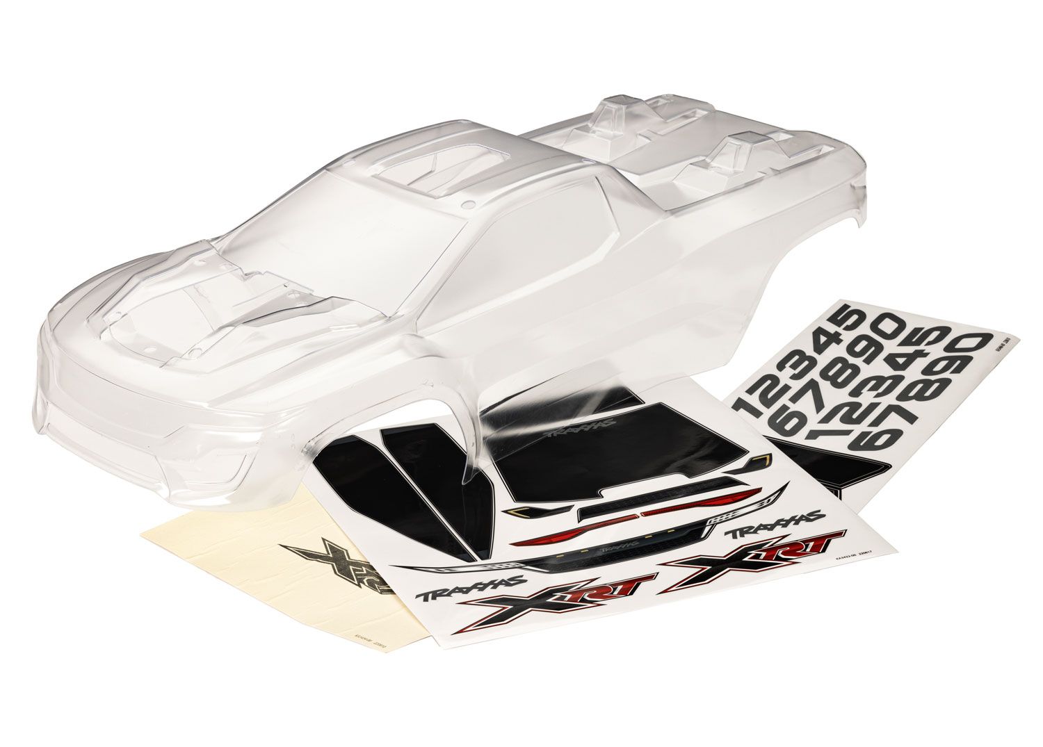 TRAXXAS 7812 BODY XRT CLEAR UNTRIMMED