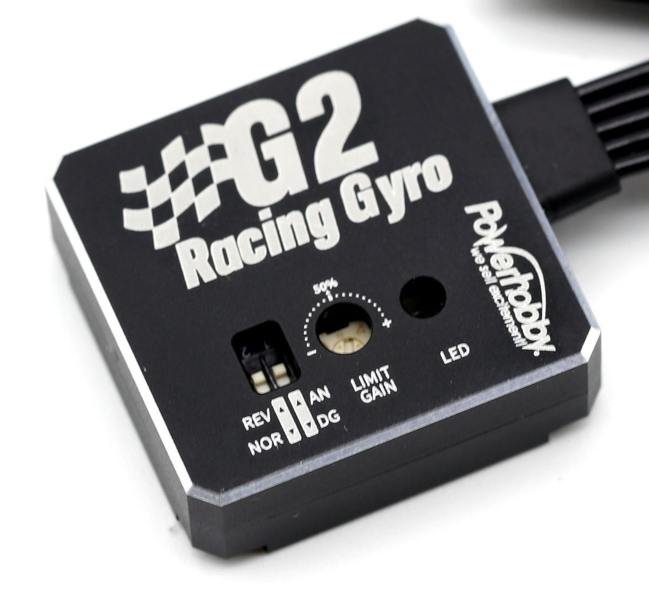 Powerhobby PHG2 G2 High Stability Racing Drift Tuned RC Gyro avec aluminium