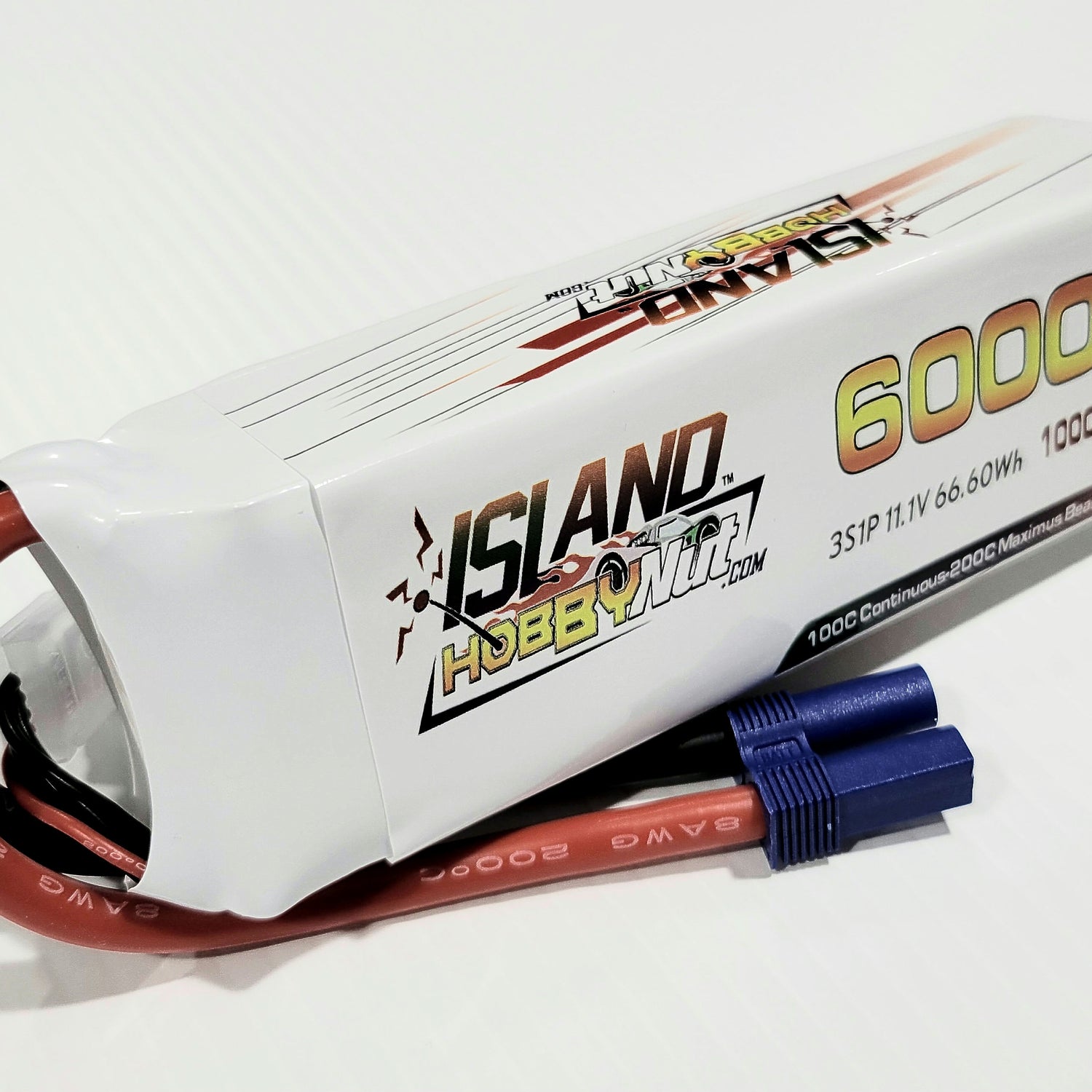 IslandHobbyNut 4s 4400 mah 11.1 v 100 - 200C BATTERIE LIPO