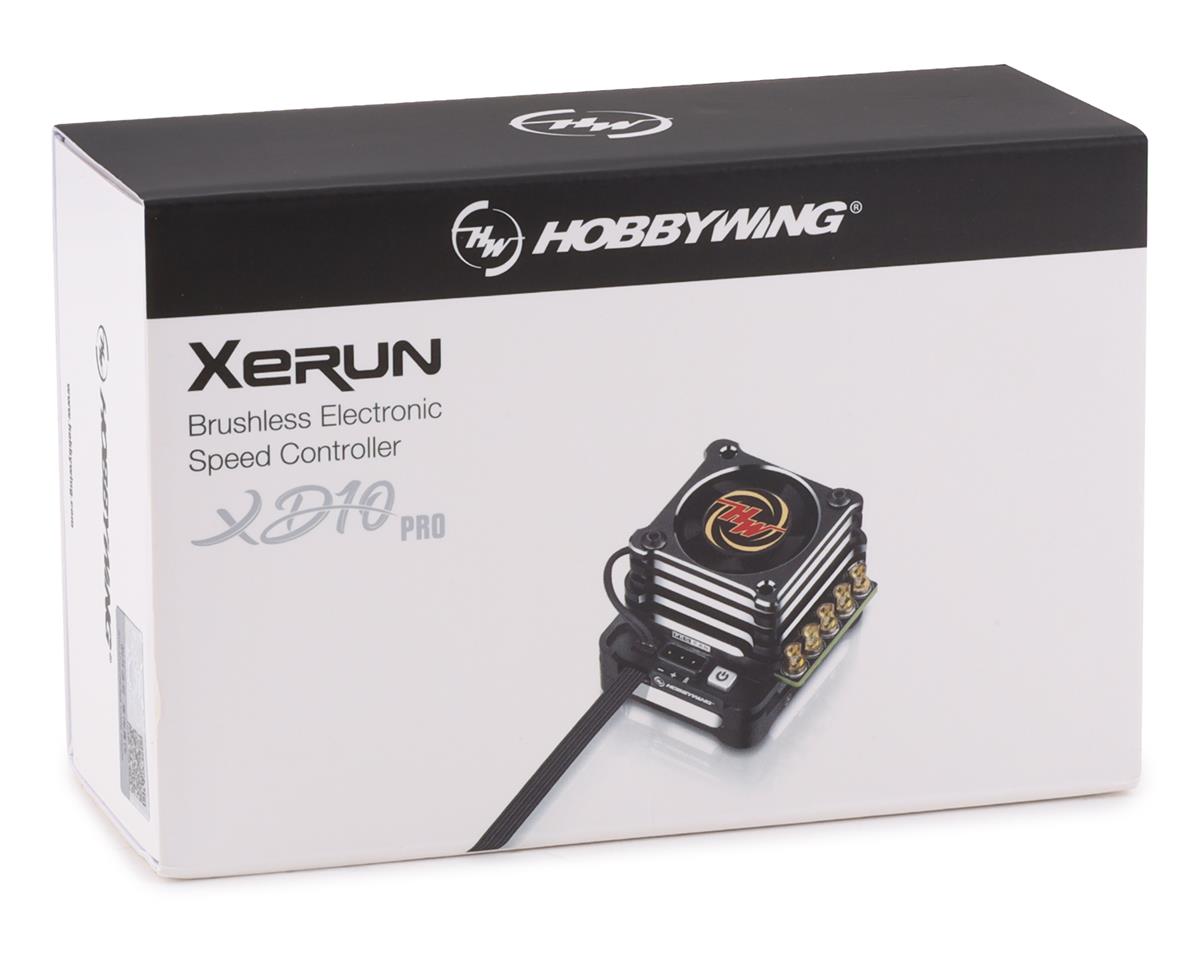 HOBBYWING Xerun XD10 Pro ESC - Drift Racing, Stealth Edition (Black)