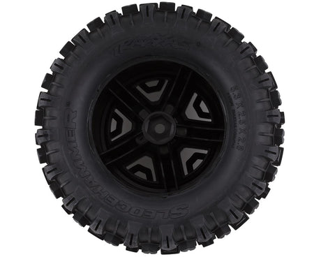 Traxxas 6792 Sledgehammer Neumáticos premontados de 2,8" con hexágono de 12 mm (2) (negro)