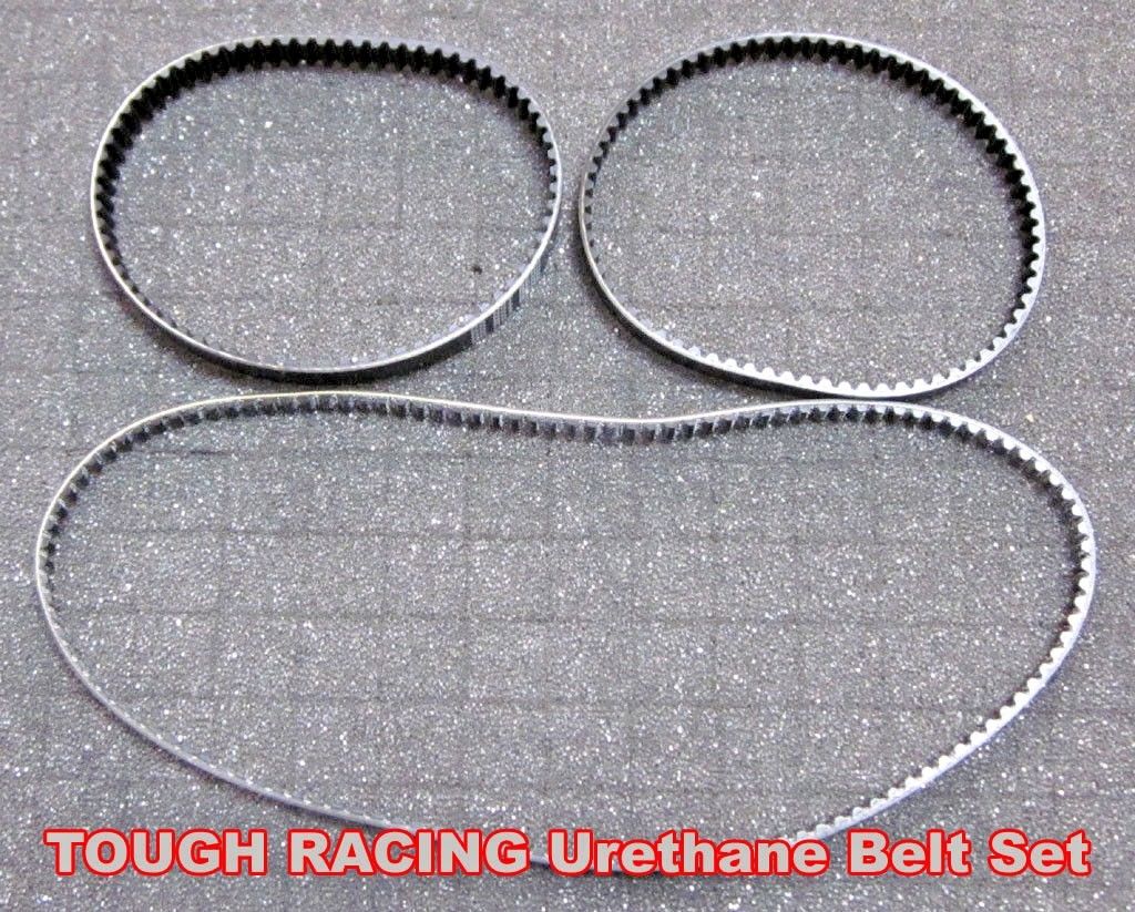 Serpent 977 Escala 1/8 *URETANO* Juego de correas *DELANTERO TRASERO* 903299 903500 903501