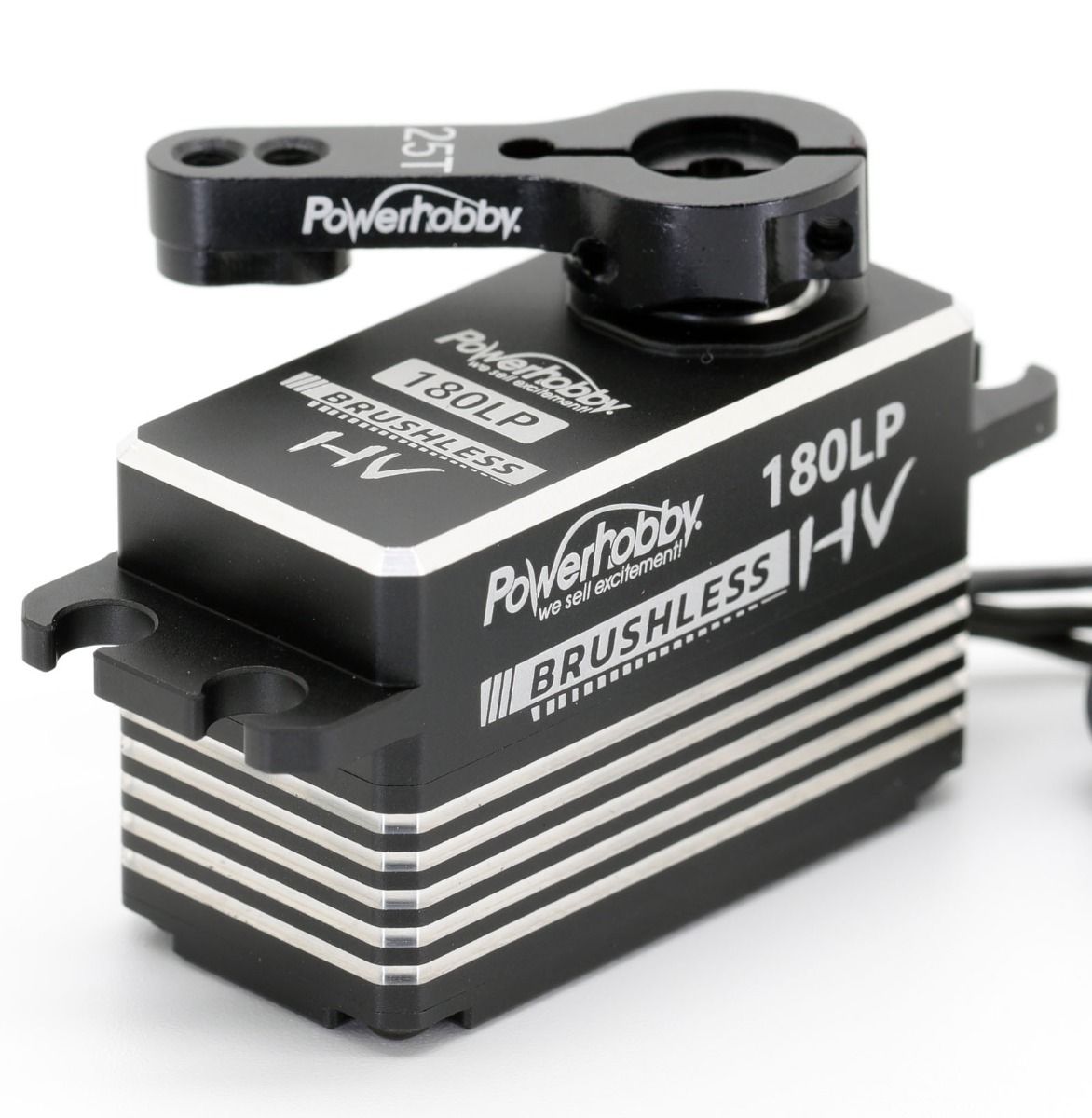 Powerhobby 180LP Servo SKI digital de alto voltaje sin escobillas de alta velocidad y perfil bajo