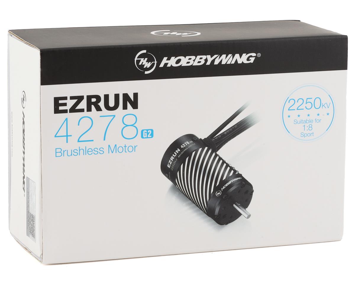 Motor sin escobillas con sensor Hobbywing EZRun 4278SD G2 (2250 kV)