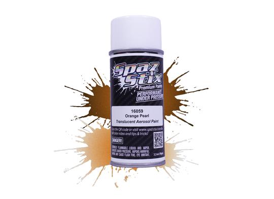 Spaz Stix 16059 Pintura en aerosol naranja perla, lata de 3.5 oz