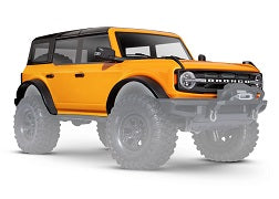 Traxxas 9221X TRX-4 2021 Ford Bronco Pro Scale Kit de carrocería prepintado (naranja)