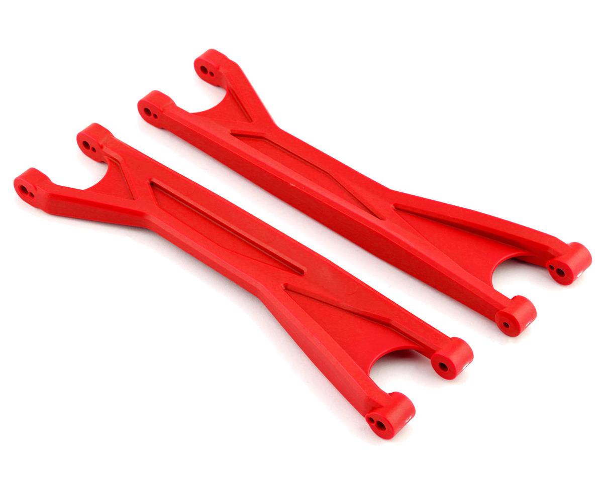 Traxxas 7892R X-Maxx WideMaxx Bras de suspension supérieurs (rouge) (2)