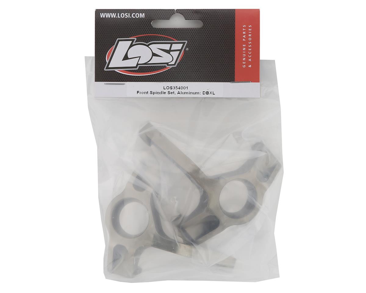 Jeu de broches avant en aluminium Losi DBXL (anodisé dur)