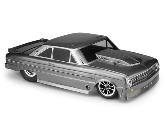 JConcepts 0386 1963 Ford Falcon Street Eliminator Drag Racing Body (Clear)