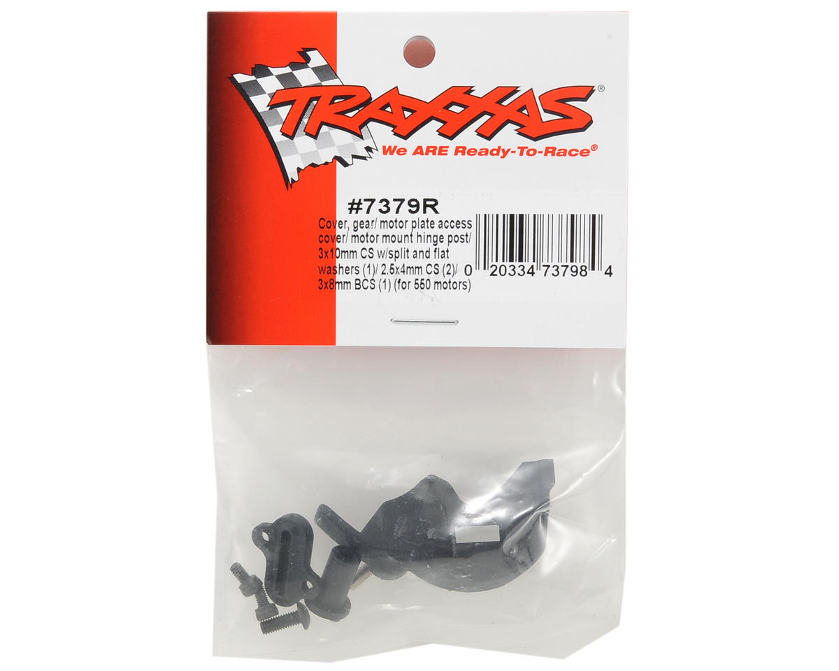 Traxxas 7379R 550 Gear Cover Set