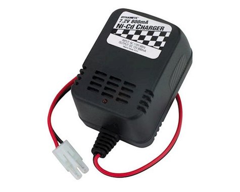 Dynamite DYN4051 NiCd Battery Wall Charger w/Tamiya Connector (7.2V/6-Cell/0.8A)