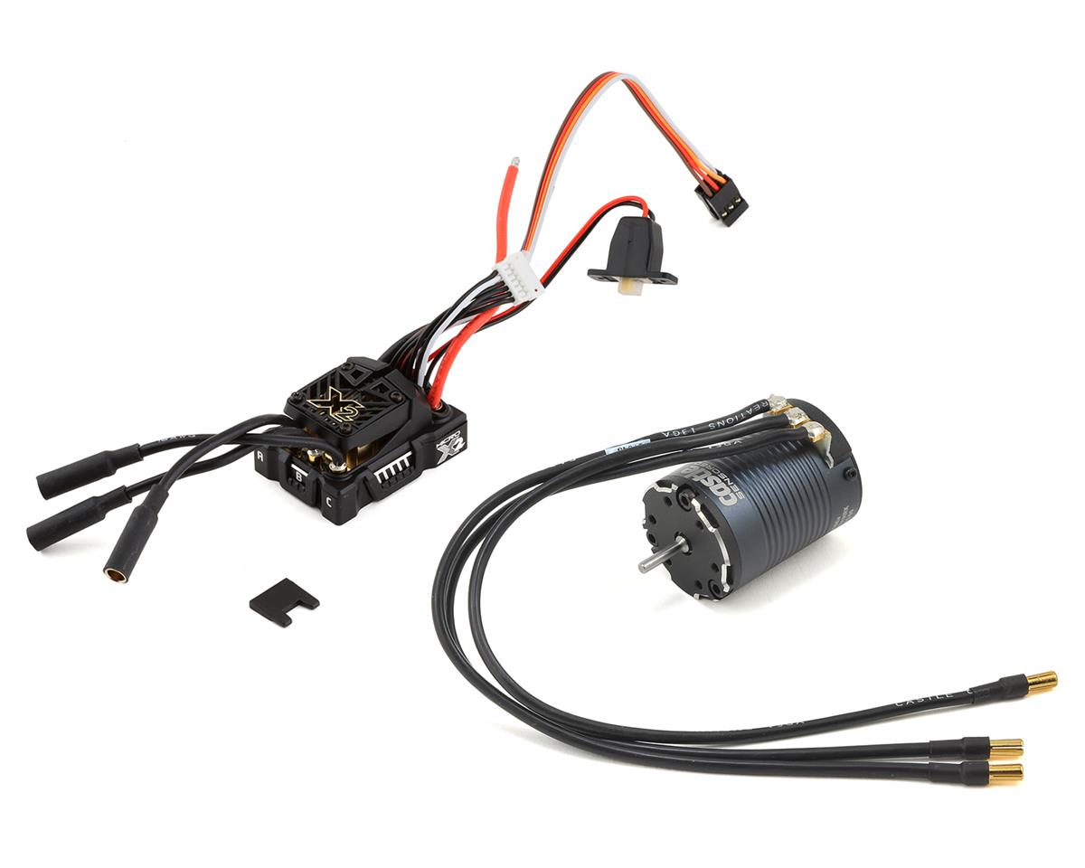 Castle Creations 010-0171-02 X2 Combo con sensor impermeable sobre orugas con pizarra de 2280 Kv