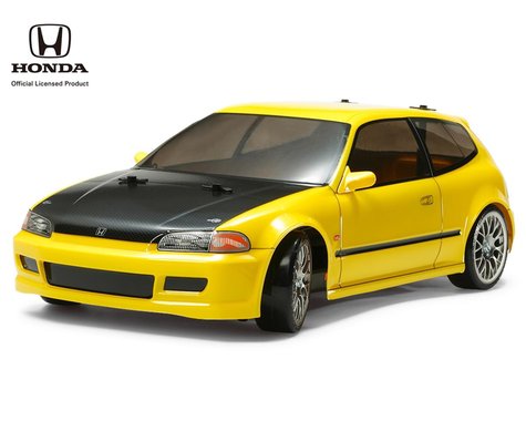 Tamiya 58637-60A Honda Civic SiR EG6 TT-02D 1/10 4WD Drift Spec Kit de turismos