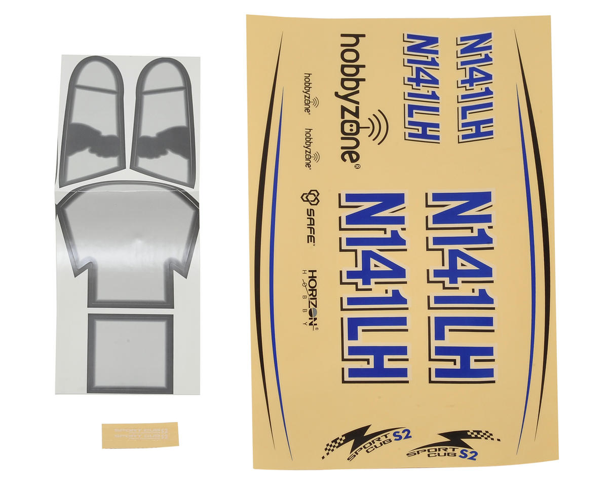HobbyZone HBZ4413 Sport Cub S Decal Sheet