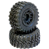 POWERHOBBY PHT2145-10 Defender 2.8 Belted All Terrain Tires 12mm 0 Offset Rear Traxxas 2WD
