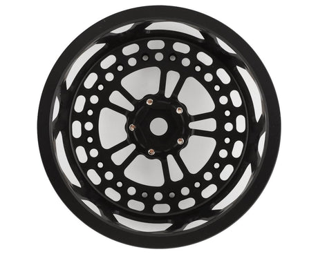 SSD 00515 RC V Spoke Insertos de rueda principal trasera de arrastre ligero (negro) (2)
