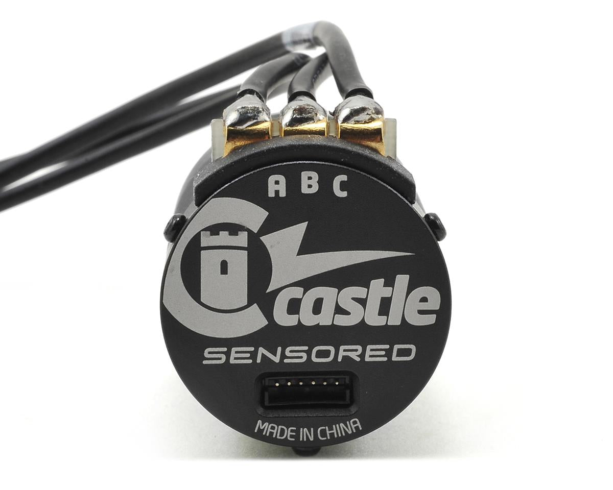 Castle Creations 010-0171-01 X2 Combo con sensor impermeable sobre orugas con pizarra de 1900 Kv