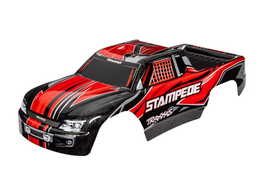 TRAXXAS 3651 STMP, BODY, RED
