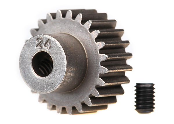 Traxxas 2424 48P Pinion Gear w/Set Screw (3.17mm Bore) (24T)