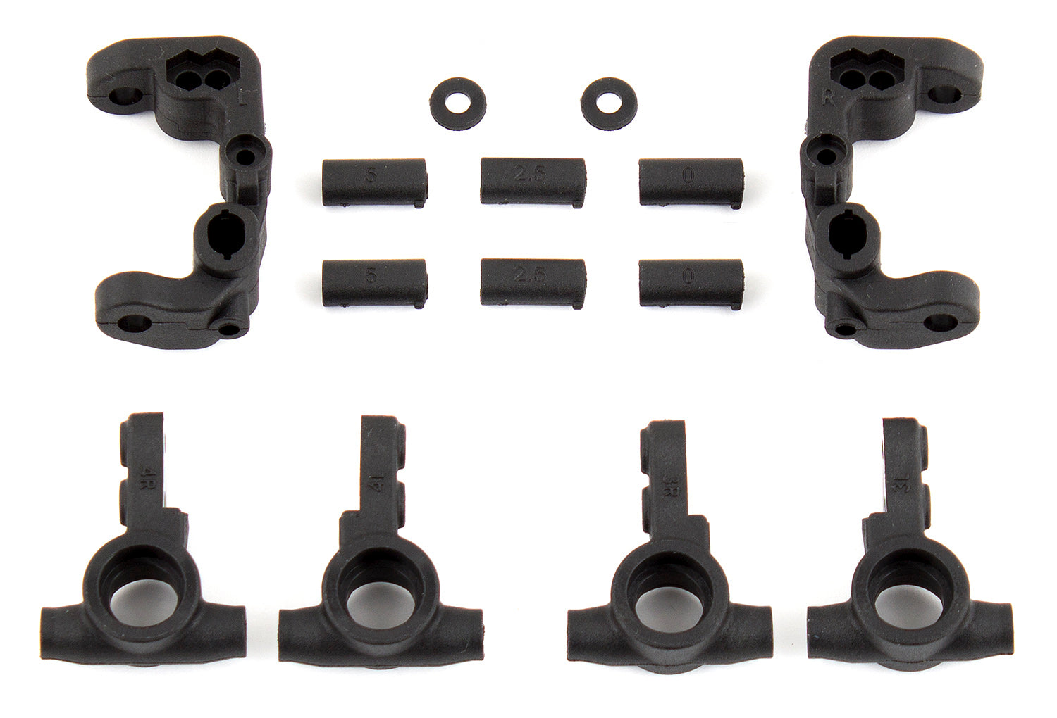 TEAM ASSOCIATED ASC91776  Caster and Steering Blocks, for B6.1