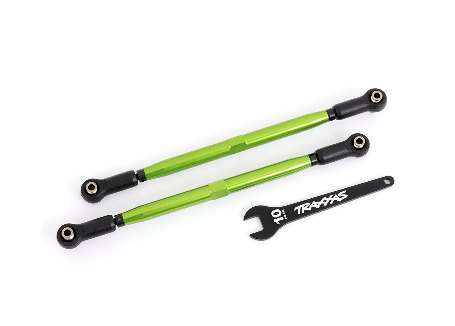 TRAXXAS 7897G TOE LINKS FRONT GREEN ALUM