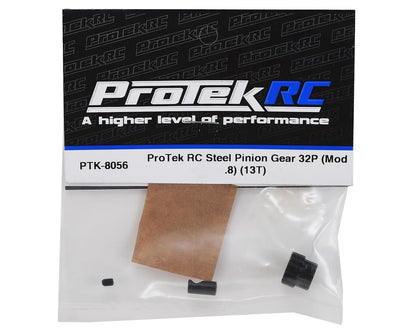 ProTek PTK-8056 RC Steel 32P Pinion Gear w/3.17mm Reducer Sleeve