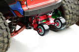 Powerhobby PHMAXX01-Red Traxxas Maxx Barra con ruedas de aluminio roja - Piezas de mejora