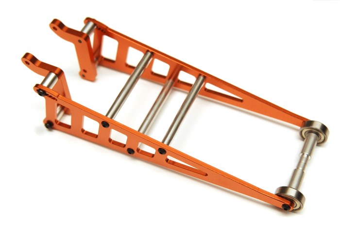 STRC CNC Black Machined Aluminum Wheelie Bar Kit for Associated DR10 SPTSTC71071