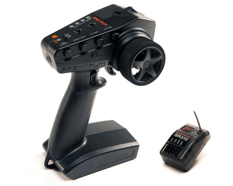 Spektrum SPM2340 RC DX3 Émetteur DSMR intelligent à 3 canaux avec récepteur SR315