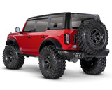 Traxxas 92076-4 1/10 Camión sobre orugas con carrocería Ford Bronco 2021 (rojo) con T