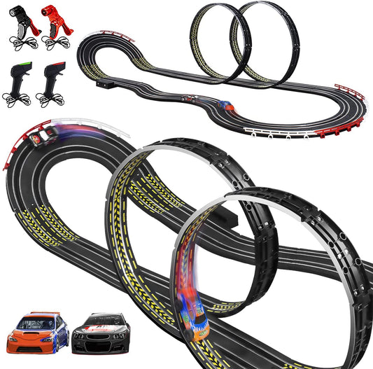 Slot Track Racing Juego de pistas Super Loop Speedway con motor eléctrico de alta velocidad