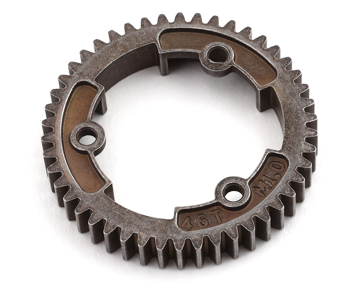 Traxxas 6447R Steel Wide-Face 1.0 Metric Spur Gear (Mod1) (46T)