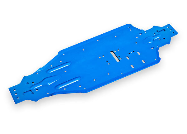 Traxxas 9522 Chassis, aluminum (blue-anodized)
