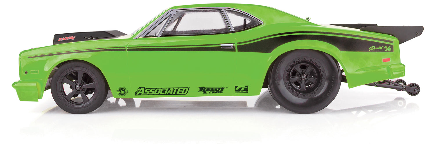 Team Associated ASC70026 DR10 RTR Brushless Drag Race Car (Green) w/2.4GHz Radio