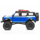 Axial AXI00006T3 1/24 SCX24 2021 Ford Bronco 4WD Camión Cepillado RTR, Azul