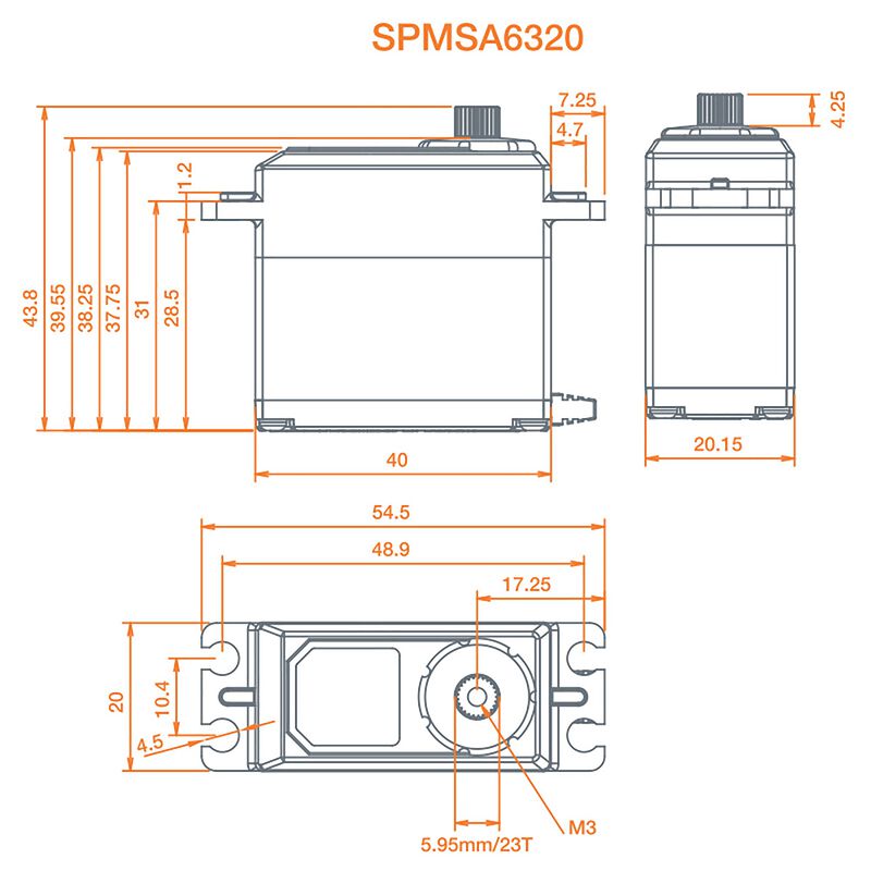 SPEKTRUM SPMSA6320