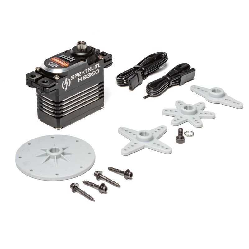SPEKTRUM SPMSH6360  Standard Digital HV Brushless Mid Torque Ultra Speed Heli Ta