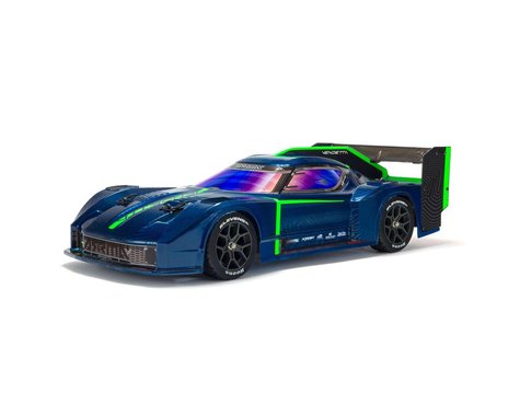 Arrma Vendetta 3S BLX sin escobillas 1/8 RTR eléctrico 4WD Speed ​​Bash Racer (azul) con D