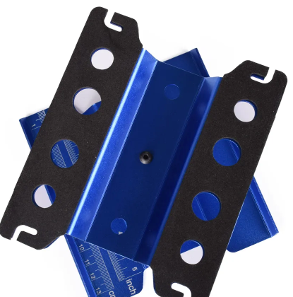 IRonManRc Work Stand 1/8 1/10 Full Assembly Adjustable Platform Blue