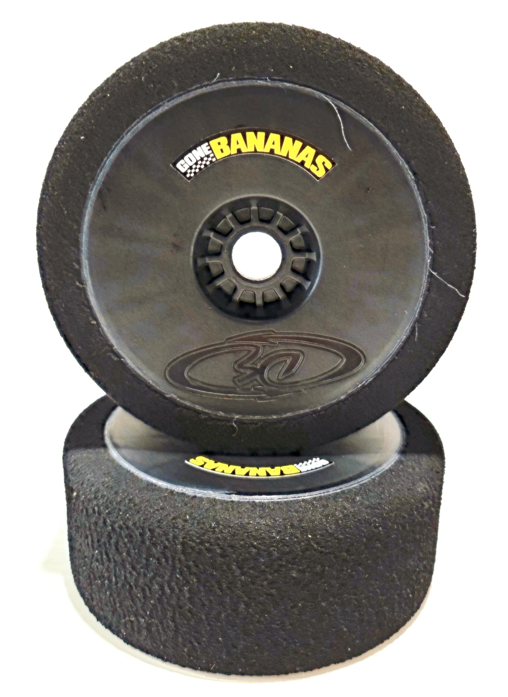 GONE BANANAS DRAG RACING FOAMS W/ BLACK RIMS 30 SHORE – Island Hobby Nut