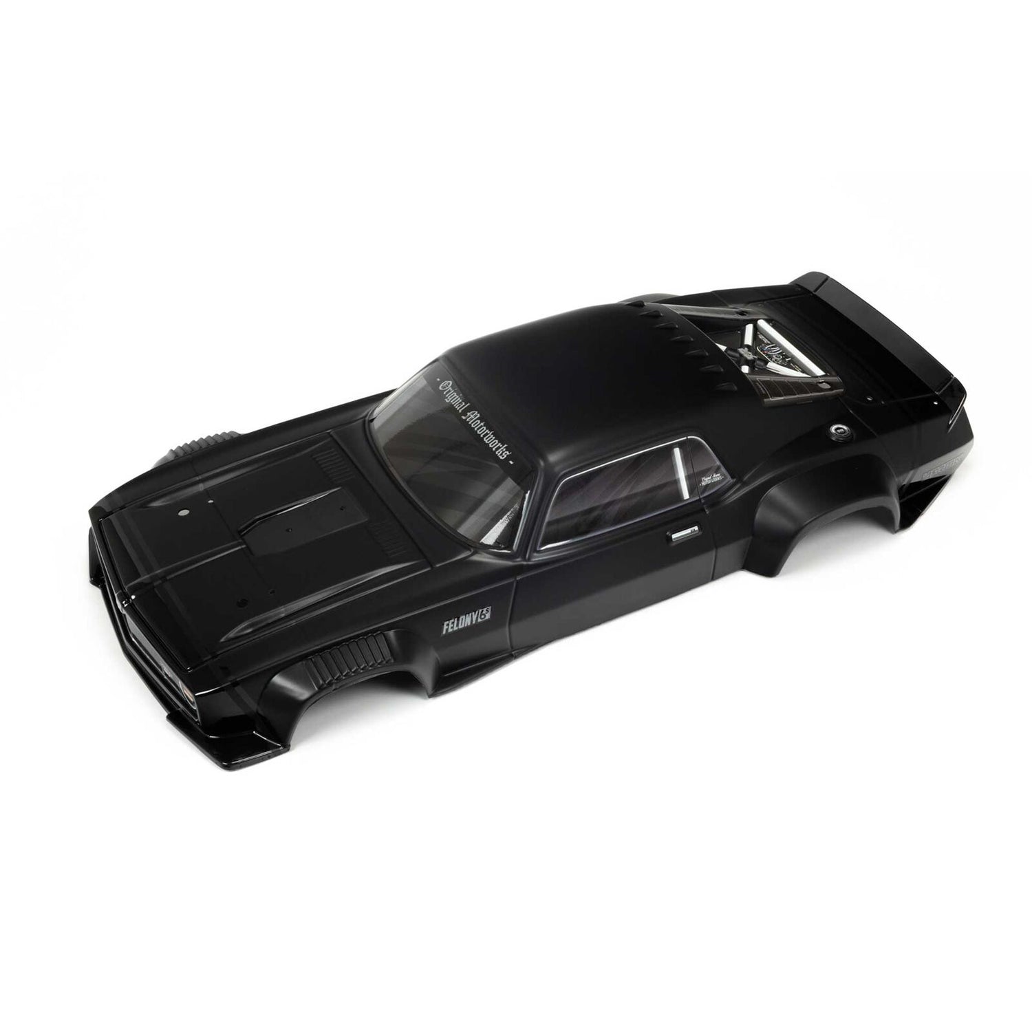 ARRMA 410007 1/7 Painted Body, Black: FELONY 6S BLX