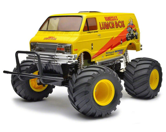 Tamiya TAM58347 Kit de camion monstre électrique 2 roues motrices pour boîte à lunch