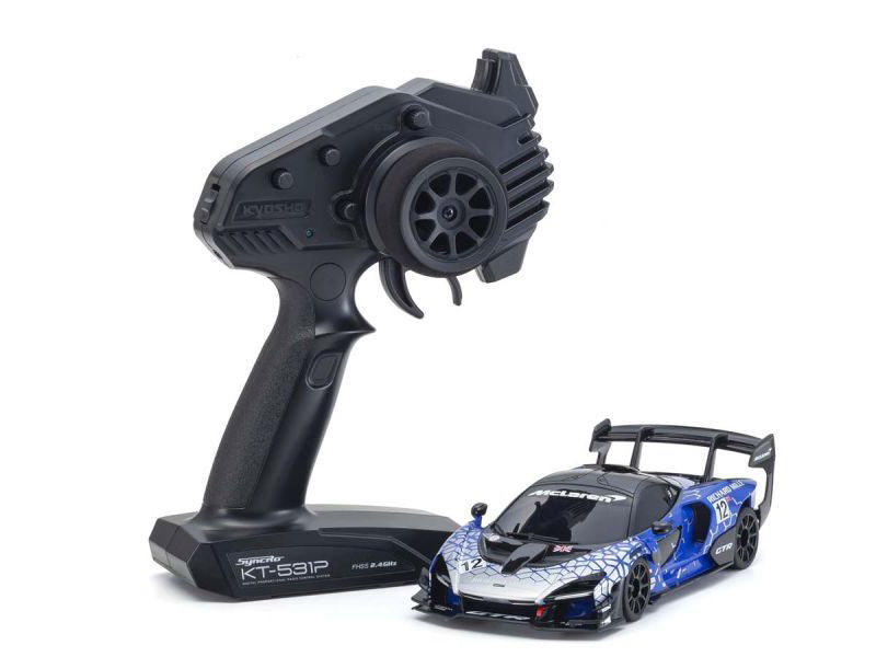 MINI-Z KYO32340BL RWD McLaren Senna GTR Bleu