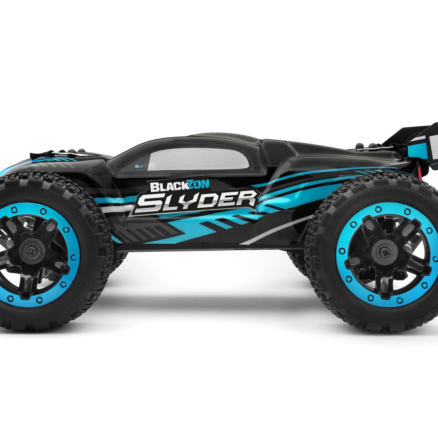 Camión eléctrico para estadio Black Zion Slyder BZN540105 azul 1/16 RTR 4WD