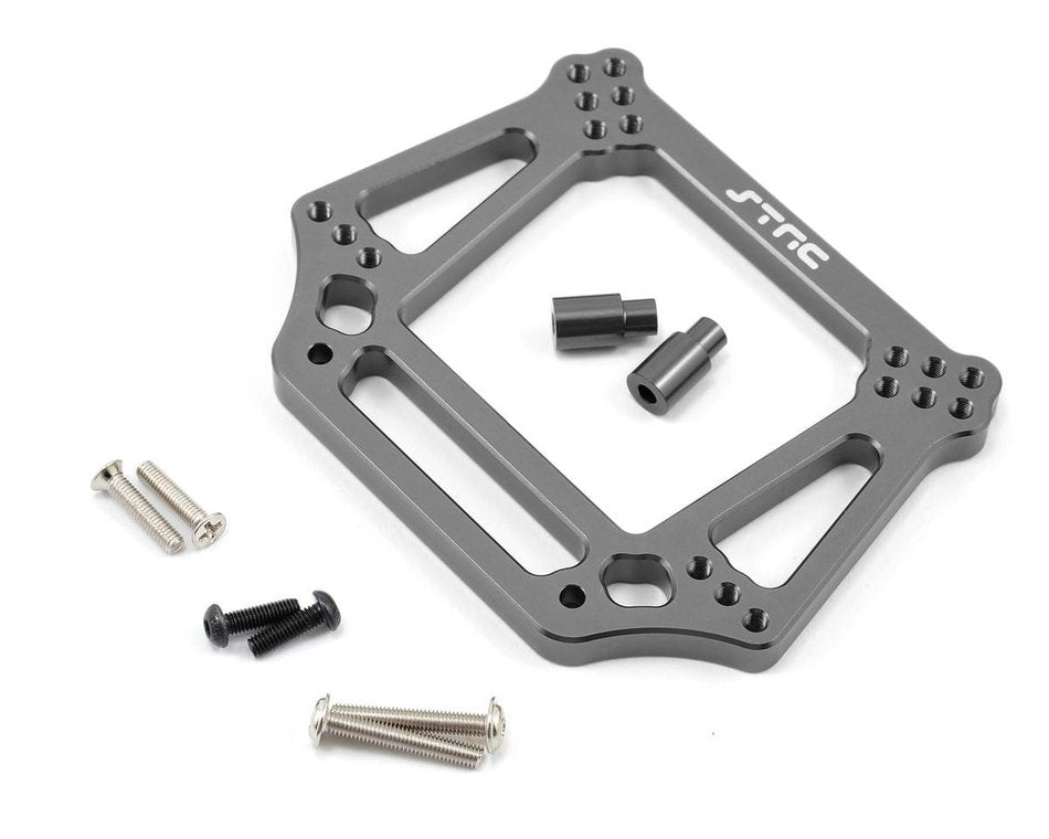 ST Racing Concepts ST3639GM Tour d'amortisseur avant robuste de 6 mm (Gun Metal)
